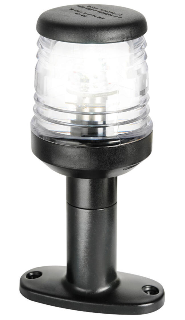 Fanale 360° Led Con Basetta Nero